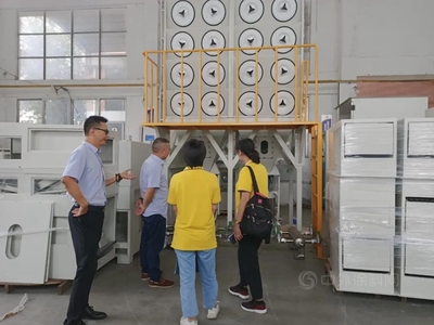 廣涂協(xié)副秘書長陳麗霞走訪廣州普華環(huán)保設備